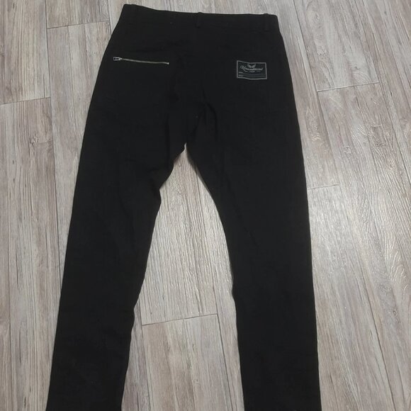 Unconditional London Denim Adorned Safety Pin Stripes Jeans Men's 31" Small S - Picture 2 of 7